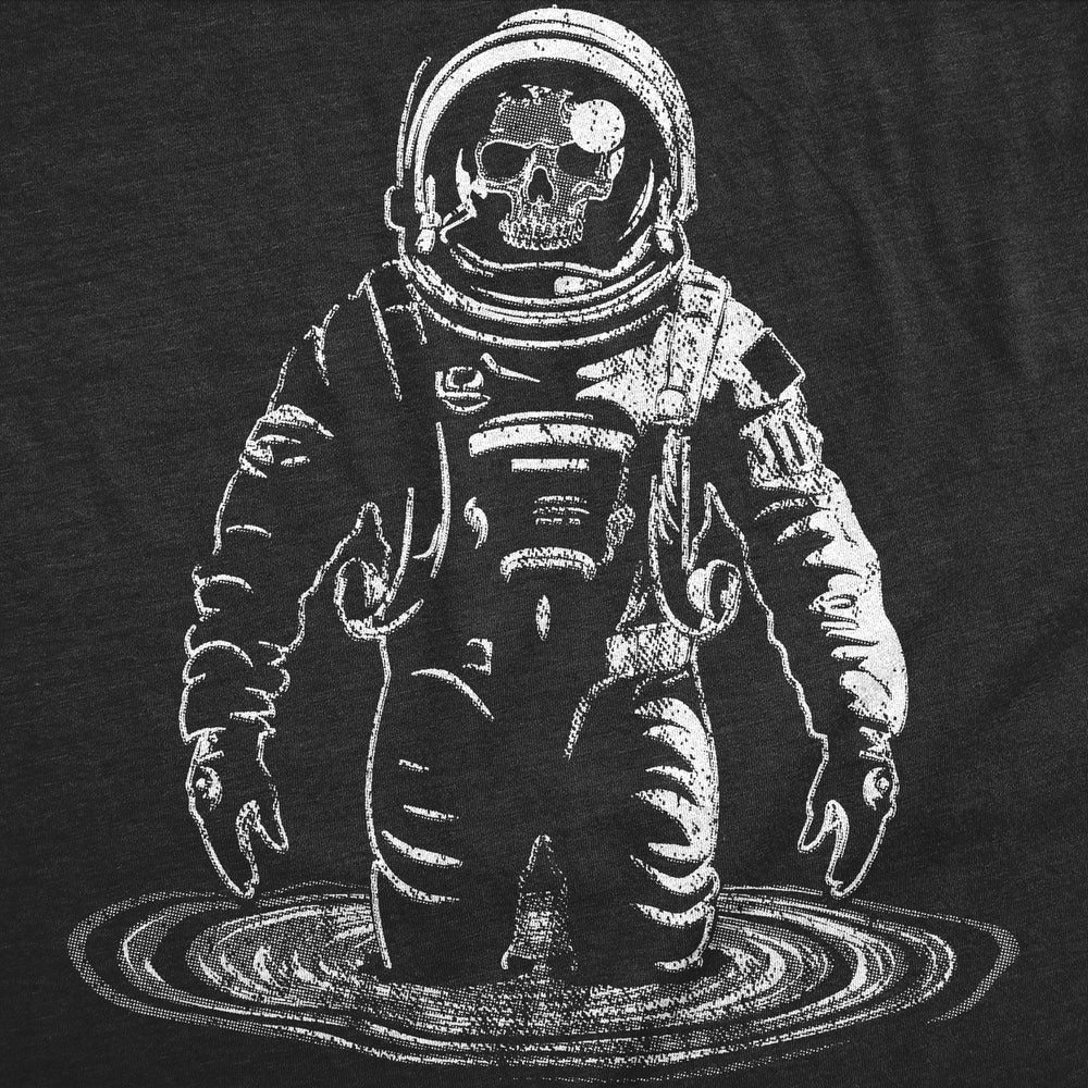 Mens Funny T Shirts Skeleton Black Hole Cool Space Graphic Tee For Men Image 2