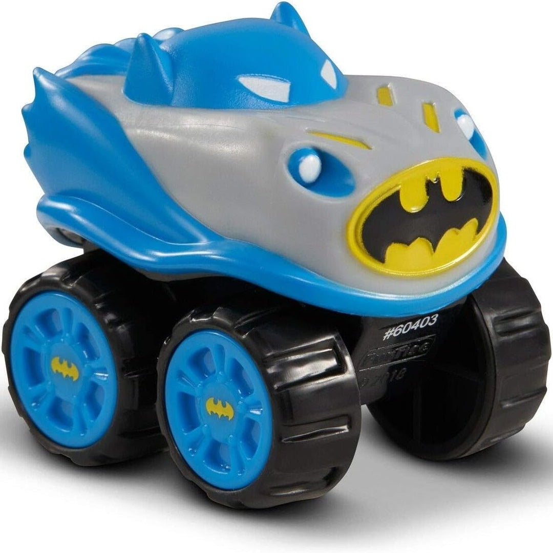 HeroDrive DC Super Friends Speed Squad Minis Cars 4-Pack Superman Batman Flash Joker Mighty Mojo Image 4