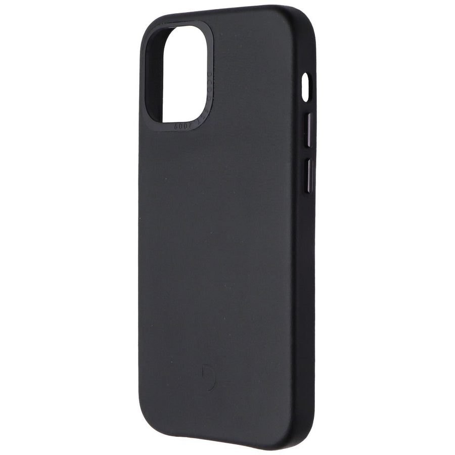 DECODED Leather Back Cover Case for Apple iPhone 12 Mini - Black Image 1