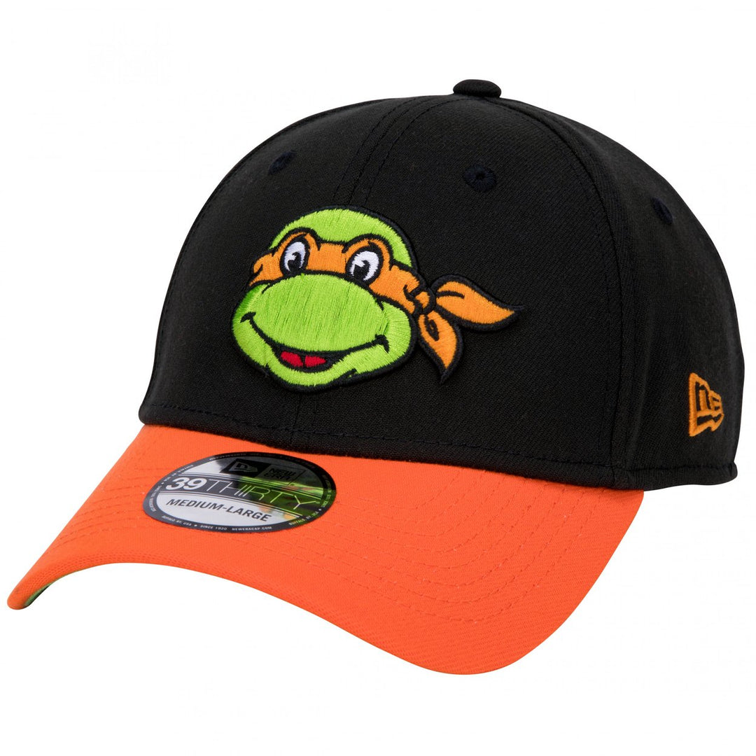 Teenage Mutant Ninja Turtles Michelangelo Era 39Thirty Fitted Hat Image 1