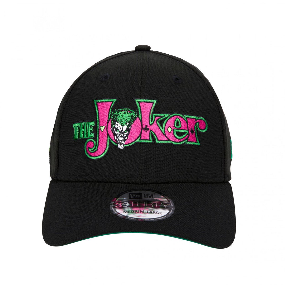 The Joker Vintage Logo Era 39Thirty Fitted Hat Image 2