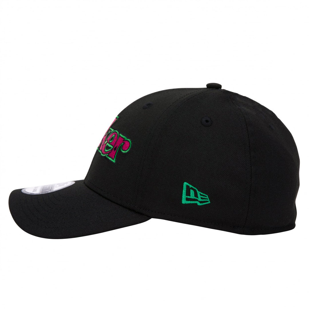 The Joker Vintage Logo Era 39Thirty Fitted Hat Image 3