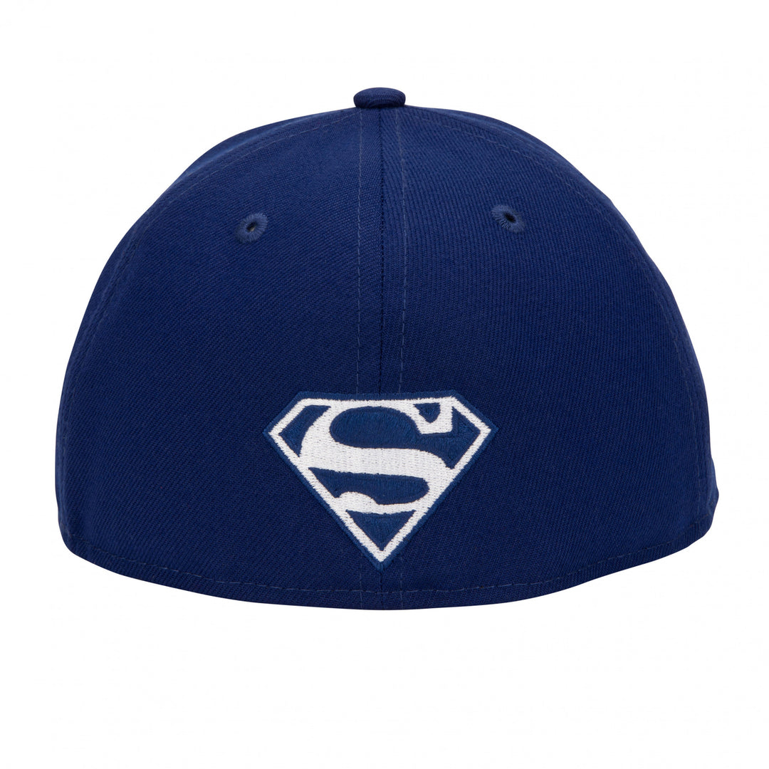 Superman Low Profile Blue Era 59Fifty Fitted Hat Image 4