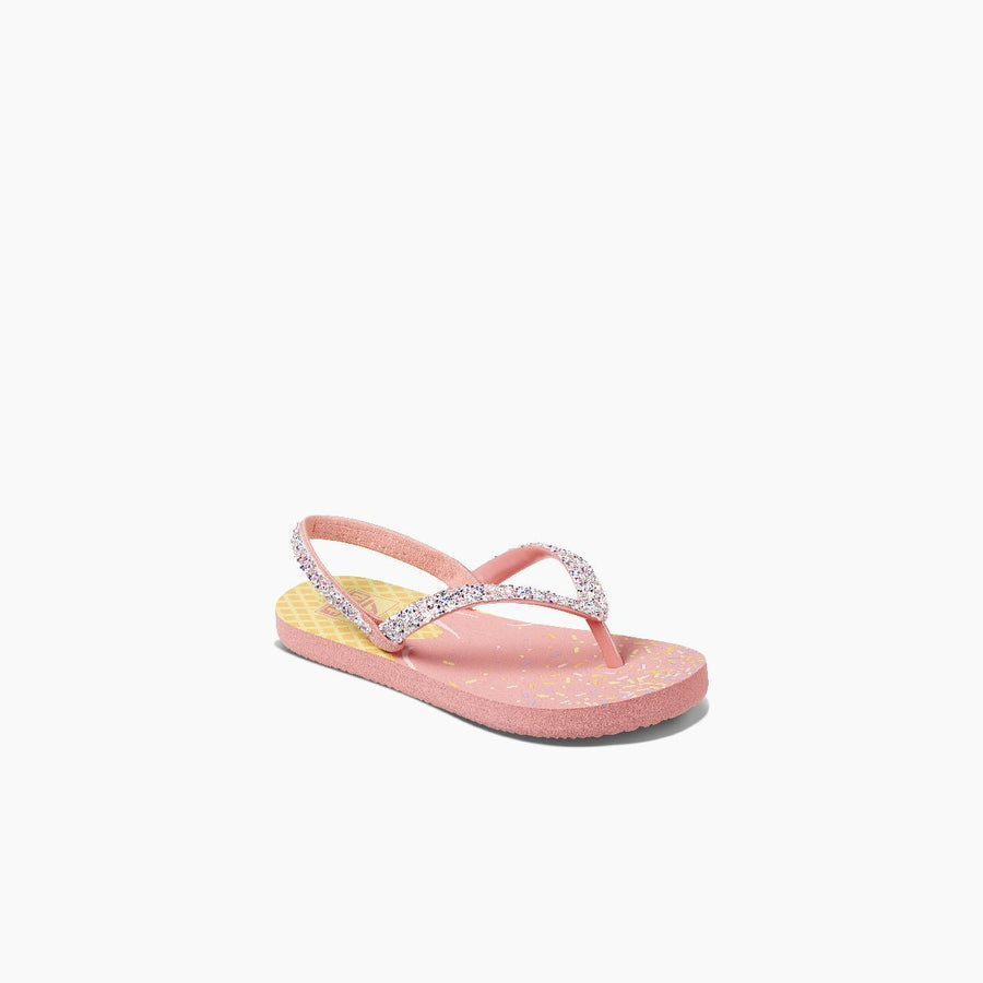 REEF Kids Little Stargazer Ice Cream Brown Sandals RF005154ICR Unisex Size 13-6 Image 1