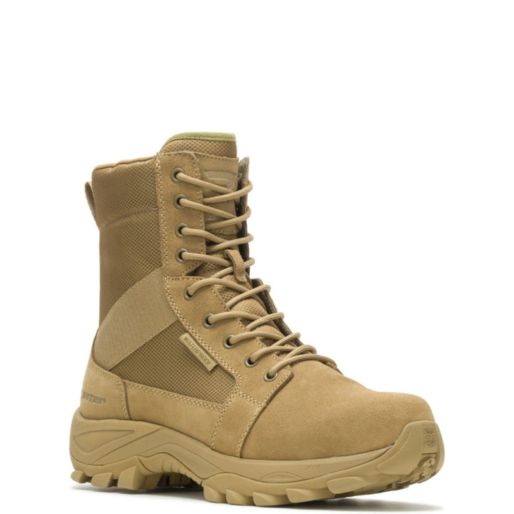 Bates Mens Fuse 8-inch Side Zip Waterproof Boot Coyote - E06509 COYOTE Image 1