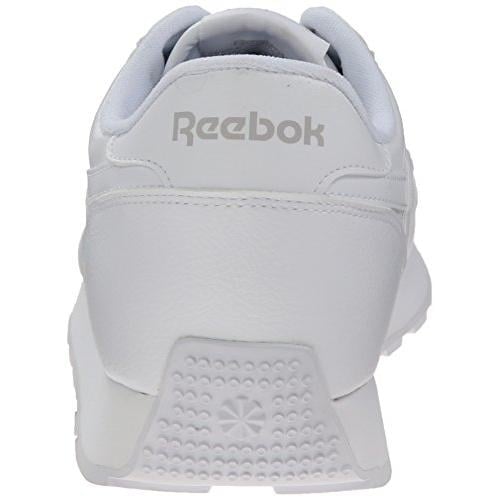 Reebok Mens Classic Renaissance Sneakers White Steel V67020 Leather Comfort Image 2