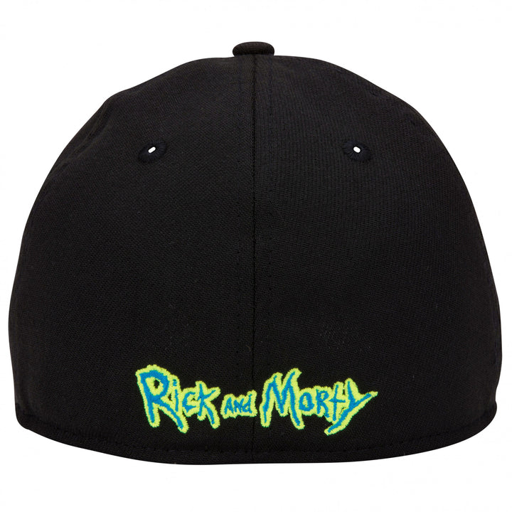 Rick and Morty Escape Through The Portal Era 39Thirty Fitted Hat Image 4