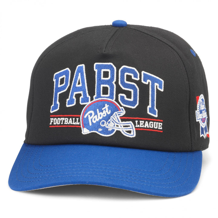 Pabst Blue Ribbon Football League Adjustable Snapback Hat Image 1