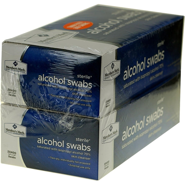 Members Mark Alcohol Swabs (800 Count) Image 2