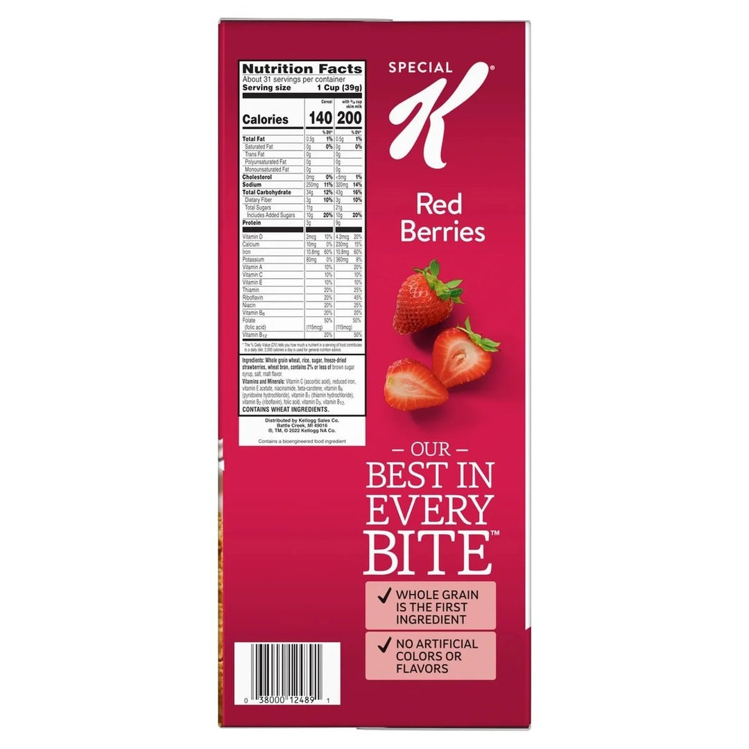 Kelloggs Special K Twin Pack Red Berries 43 Total Ounces Image 3