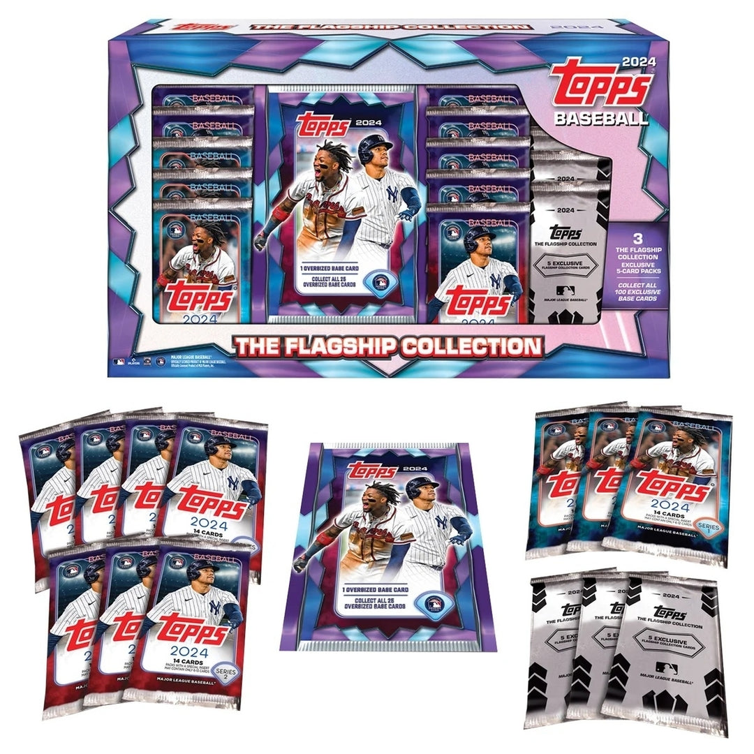 2024 Topps Baseball Flagship Collection Box Image 1