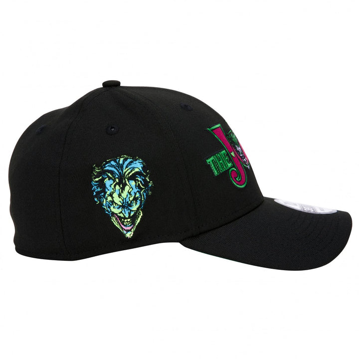 The Joker Vintage Logo Era 39Thirty Fitted Hat Image 4