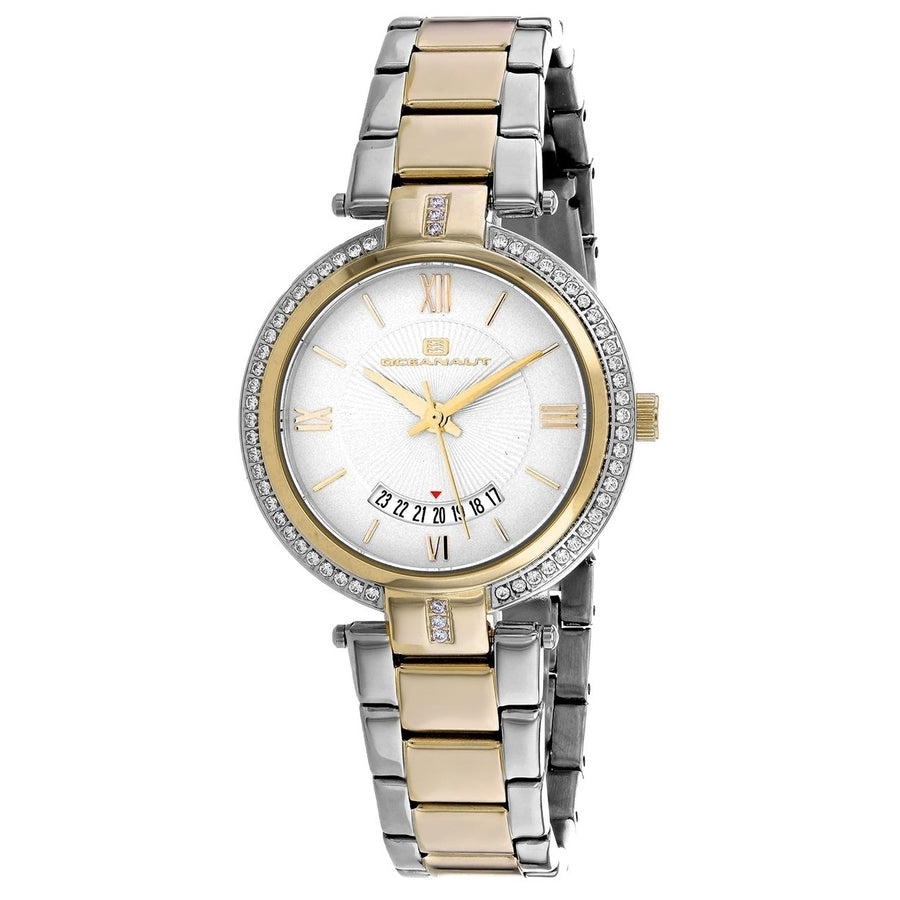 Oceanaut Womens Amaya White Dial Watch - OC0295 Image 1