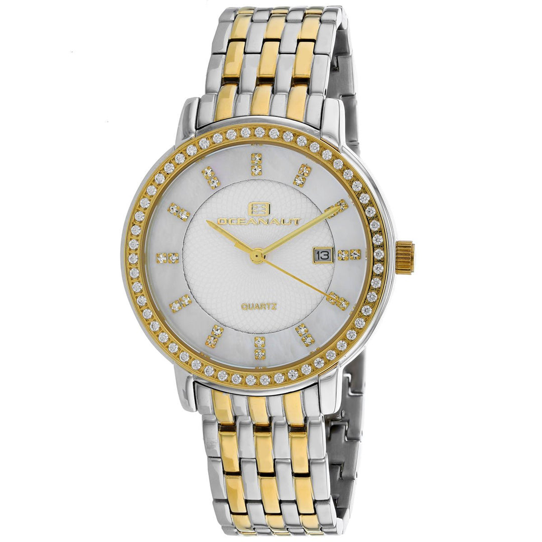 Oceanaut Womens Blossom Mother of Pearl Dial Watch OC0011 Stainless Steel 30m Image 1