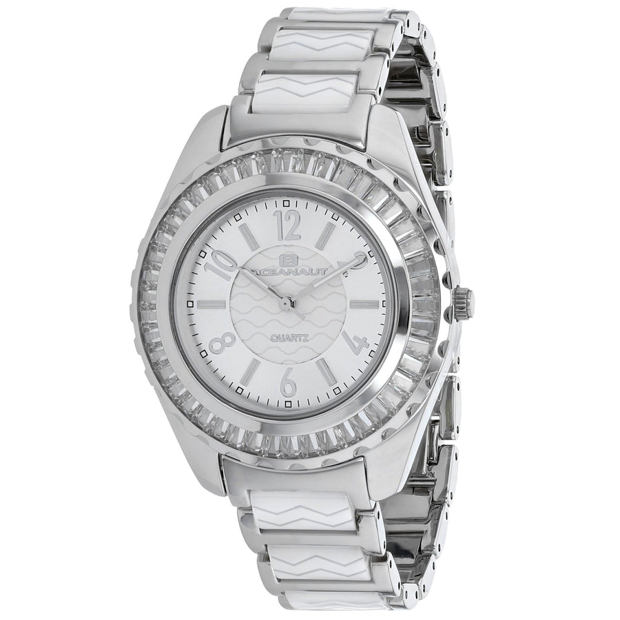 Oceanaut Womens Watch OC0541 Silver Dial Stainless Steel Waterproof Quartz Image 1