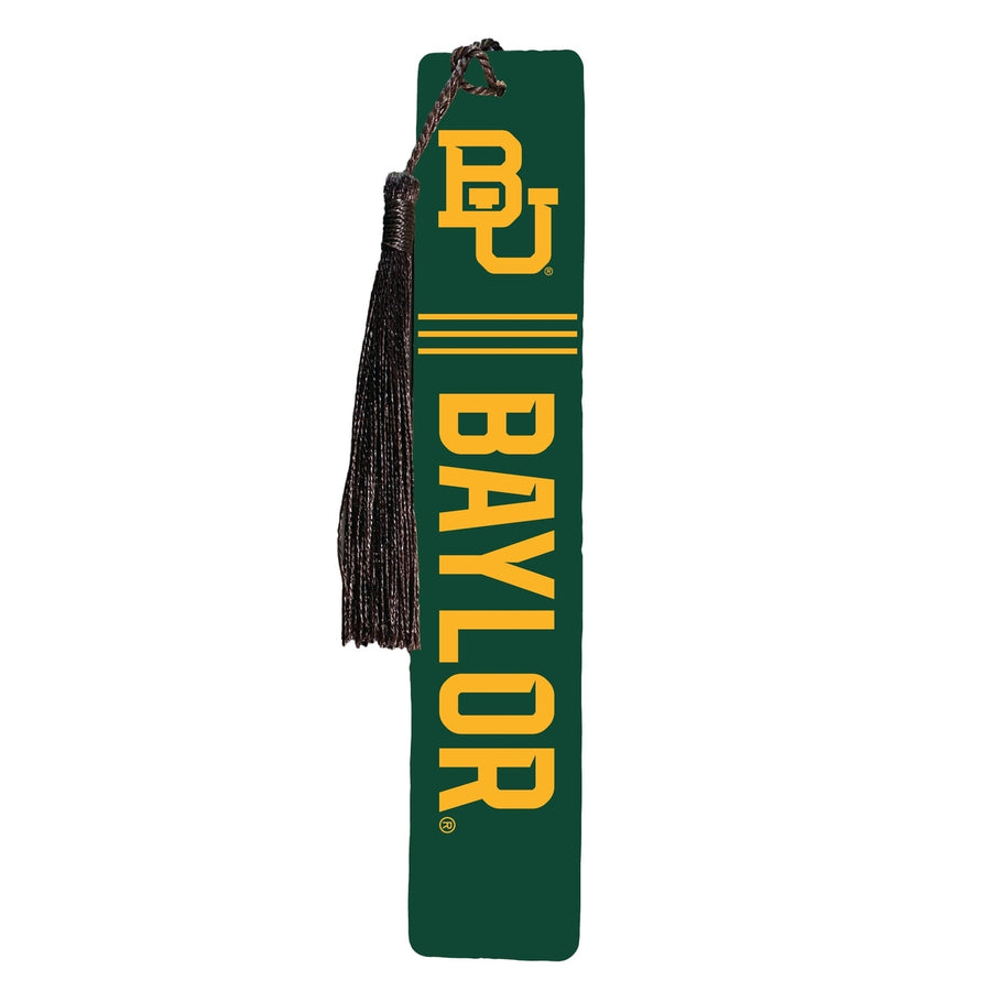 Baylor Bears Wooden Bookmark with Tassel Officially Licensed Collegiate Product Image 1