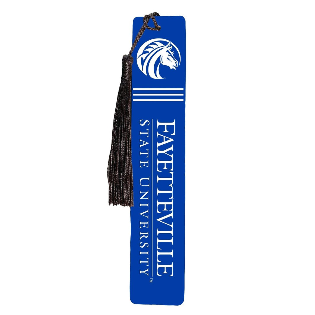 Fayetteville State University Wooden Bookmark with Tassel Officially Licensed Collegiate Product Image 1