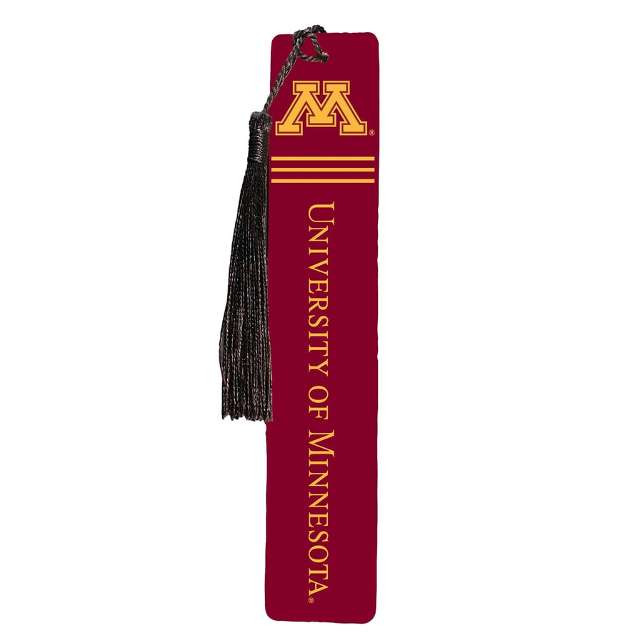 Minnesota Gophers Wooden Bookmark with Tassel Officially Licensed Collegiate Product Image 1