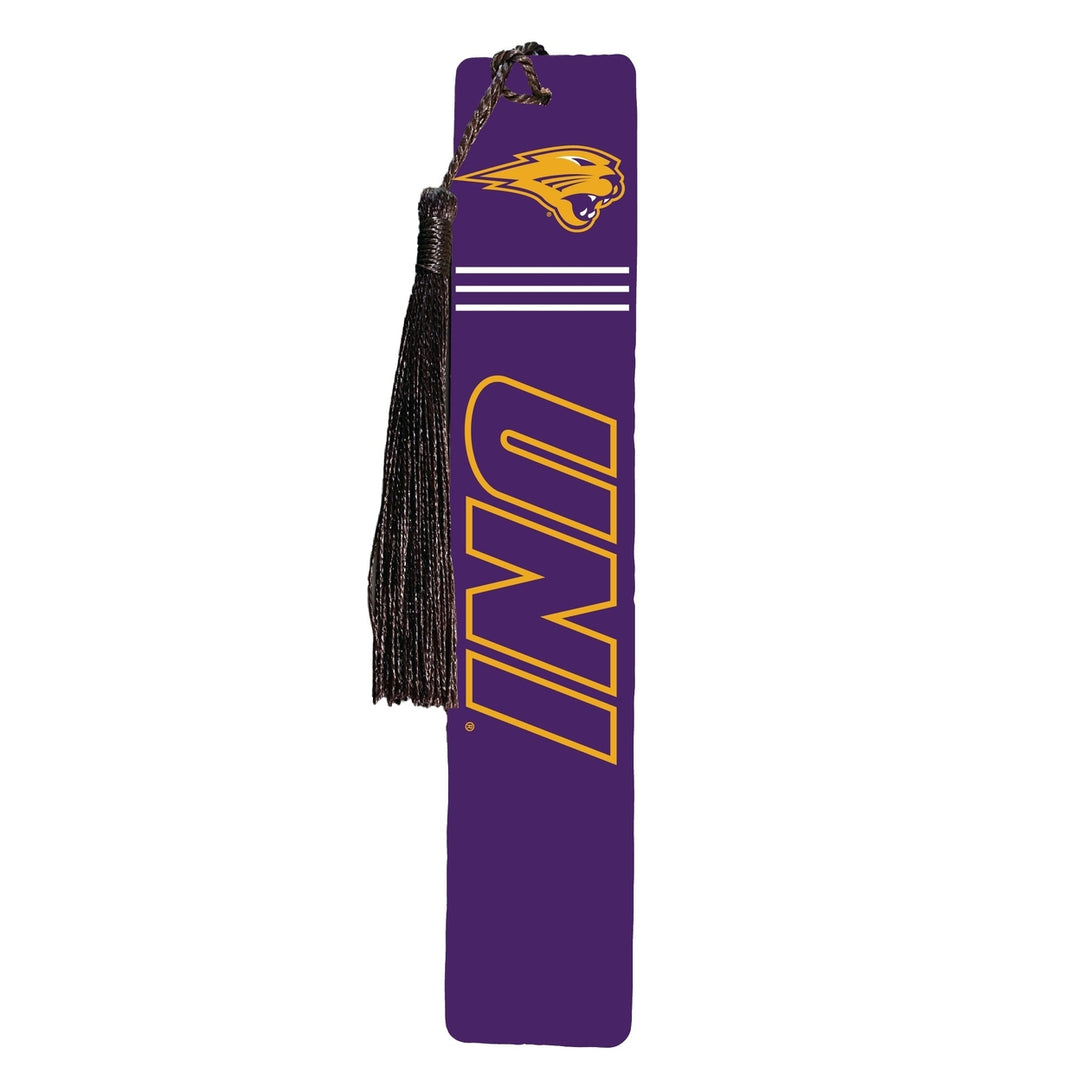 Northern Iowa Panthers Wooden Bookmark with Tassel Officially Licensed Collegiate Product Image 1