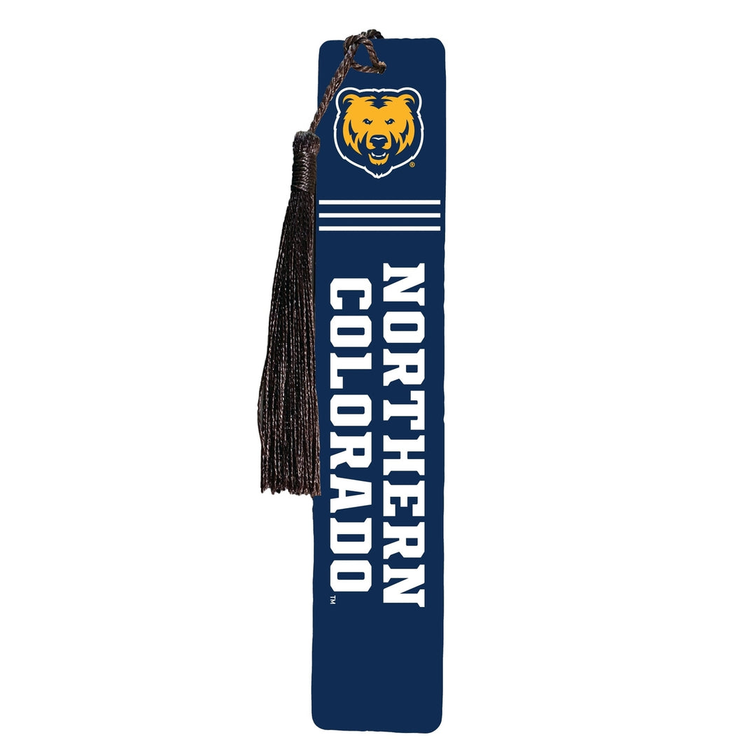 Northern Colorado Bears Wooden Bookmark with Tassel Officially Licensed Collegiate Product Image 1