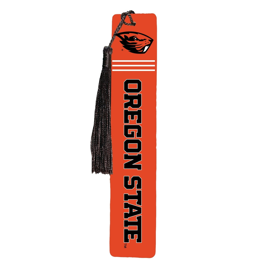 Oregon State Beavers Wooden Bookmark with Tassel Officially Licensed Collegiate Product Image 1