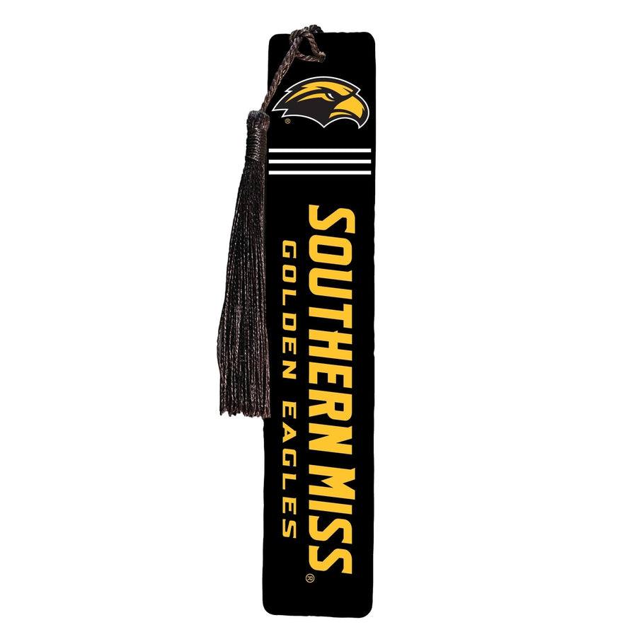 Southern Mississippi Golden Eagles Wooden Bookmark with Tassel Officially Licensed Collegiate Product Image 1