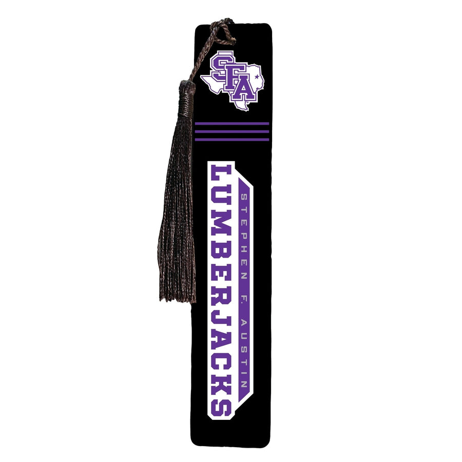 Stephen F. Austin State University Wooden Bookmark with Tassel Officially Licensed Collegiate Product Image 1