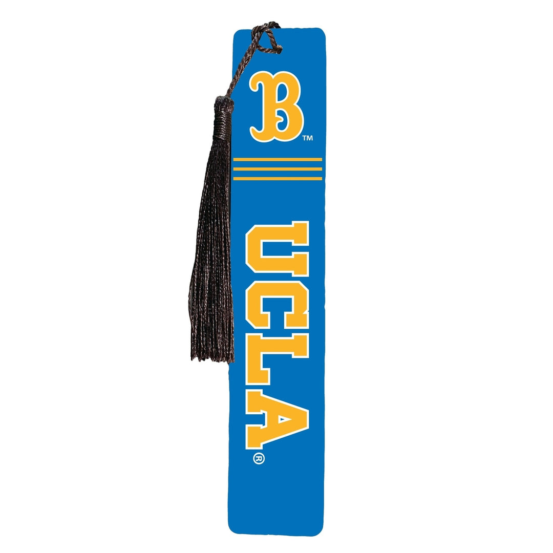 UCLA Bruins Wooden Bookmark with Tassel Officially Licensed Collegiate Product Image 1