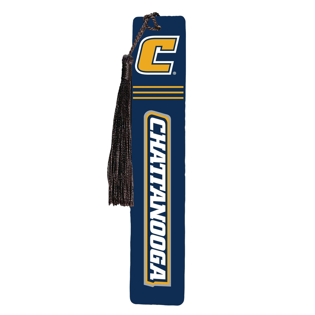 University of Tennessee at Chattanooga Wooden Bookmark with Tassel Officially Licensed Collegiate Product Image 1