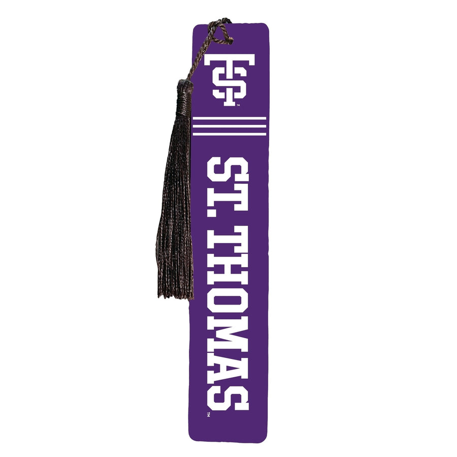 University of St. Thomas Wooden Bookmark with Tassel Officially Licensed Collegiate Product Image 1