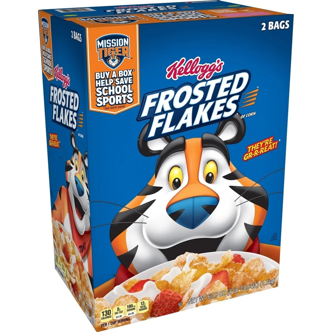 Kelloggs Frosted Flakes Cereal 60.9 Ounce Image 1