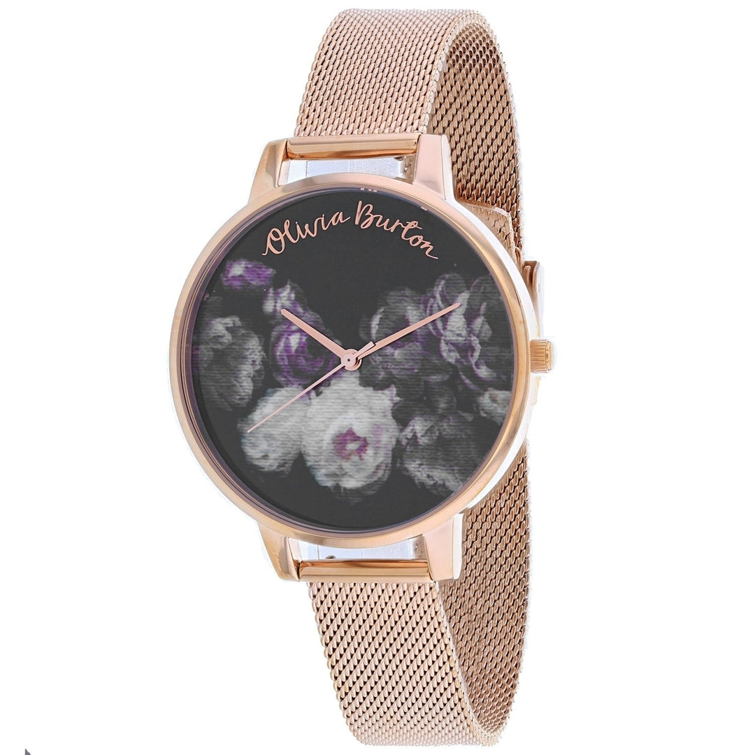 Olivia Burton Fine Art Multi-color Dial Watch OB16WG22 Stainless Steel Bracelet Image 1