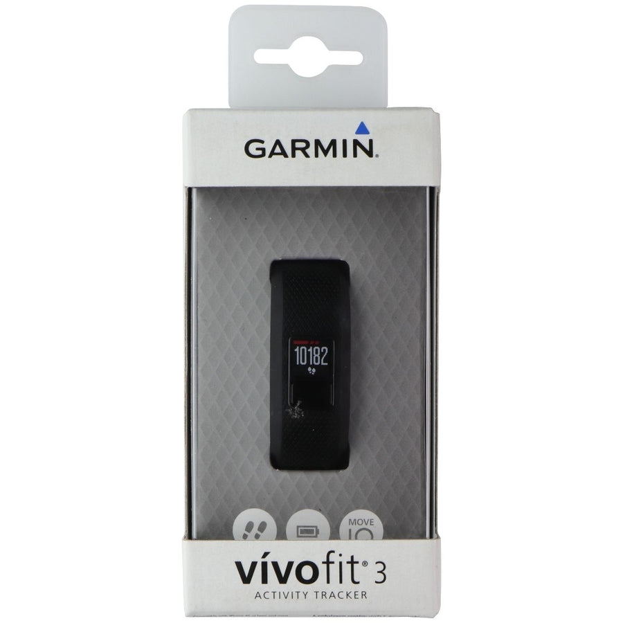 Garmin Vivofit 3 Activity Tracker - Black / Regular Fit Image 1