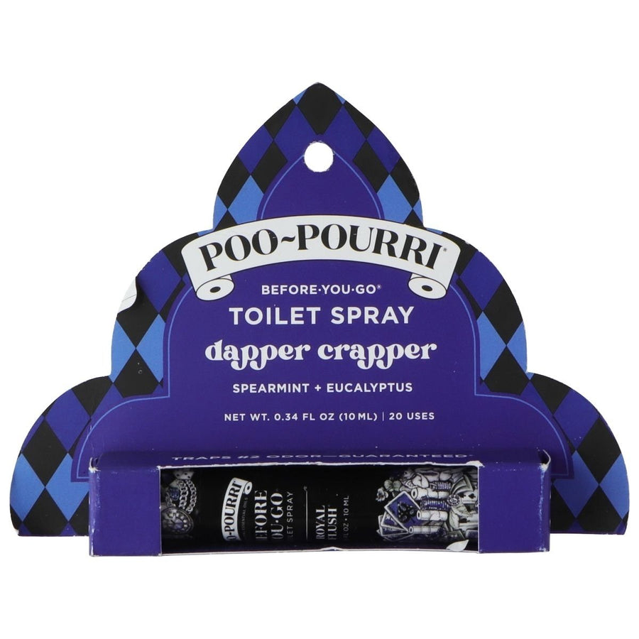 Poo-Pourri Before-You-Go Scented Toilet Spray - Dapper Capper (Single) Image 1