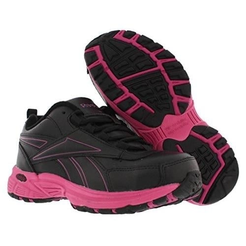 Reebok Work Womens Ateron Steel Toe Performance Cross Trainer Work Shoe Black/Pink - RB482 Image 3