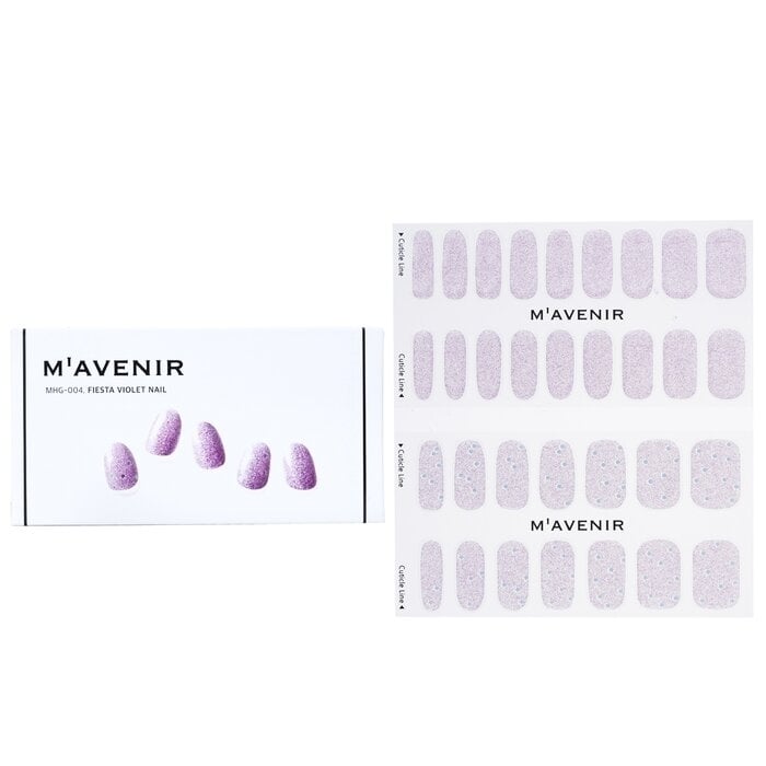 Mavenir - Nail Sticker (Purple) - Fiesta Violet Nail(32pcs) Image 1