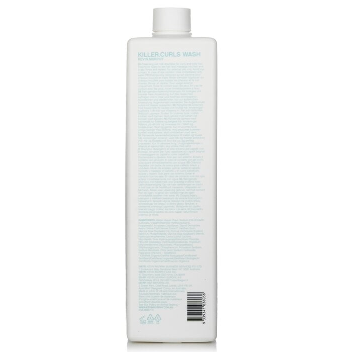 Kevin.Murphy - Killer.Curls Wash (Nourishing Curl Oat Milk Shampoo)(1000ml/33.8oz) Image 2