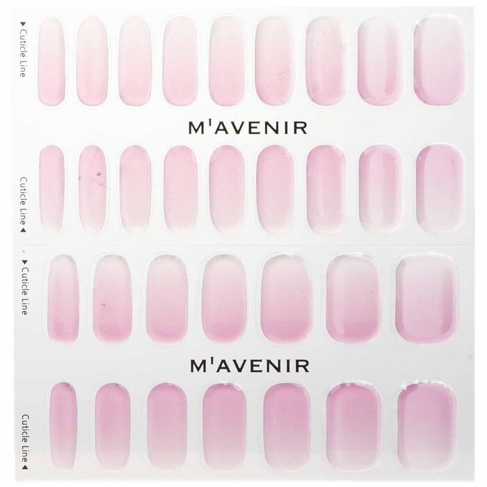 Mavenir - Nail Sticker (Pink) - Daily Pink Gradacion Nail(32pcs) Image 2