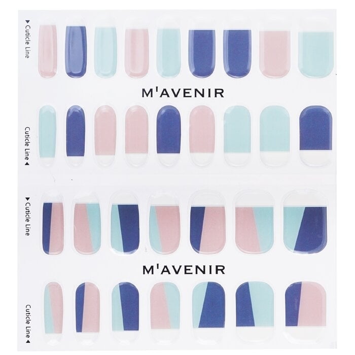 Mavenir - Nail Sticker (Assorted Colour) - French Pastel Nail(32pcs) Image 2