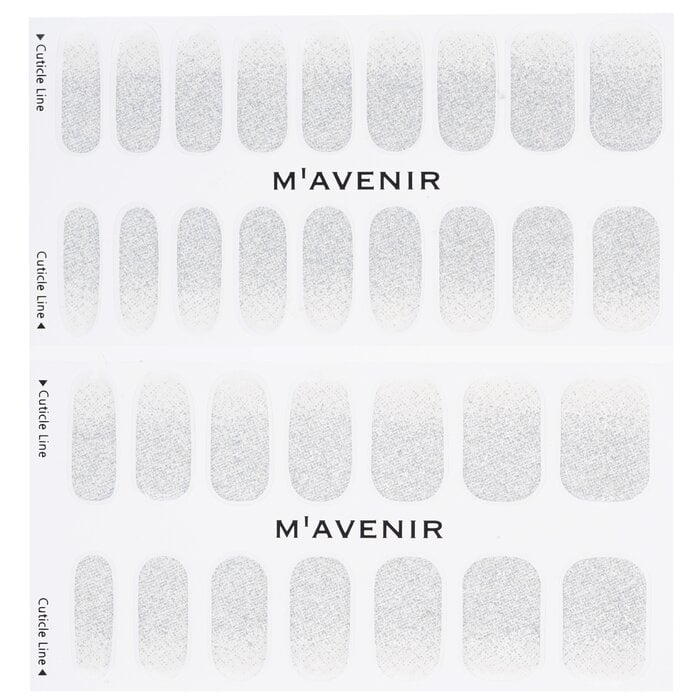 Mavenir - Nail Sticker (Grey) - Fiesta Silver Nail(32pcs) Image 2