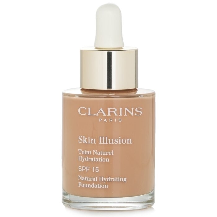 Clarins - Skin Illusion Natural Hydrating Foundation SPF 15 - 112 Amber(30ml/1oz) Image 1