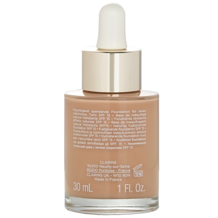 Clarins - Skin Illusion Natural Hydrating Foundation SPF 15 - 112 Amber(30ml/1oz) Image 3