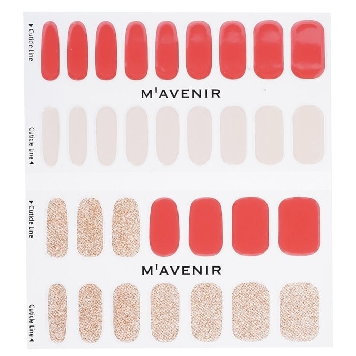 Mavenir - Nail Sticker (Pink) - Brillante Rose Nail(32pcs) Image 2