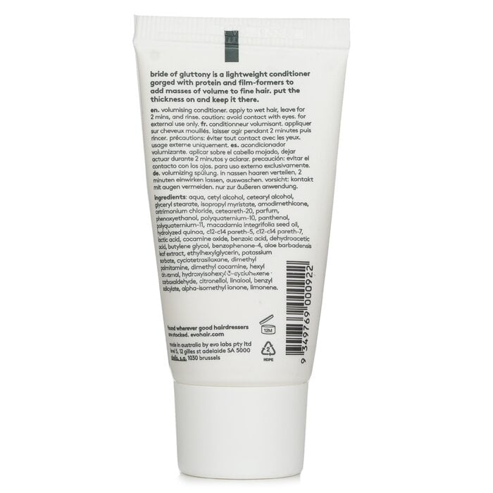 Evo - Bride of Gluttony Volumising Conditioner(30ml/1.1oz) Image 2