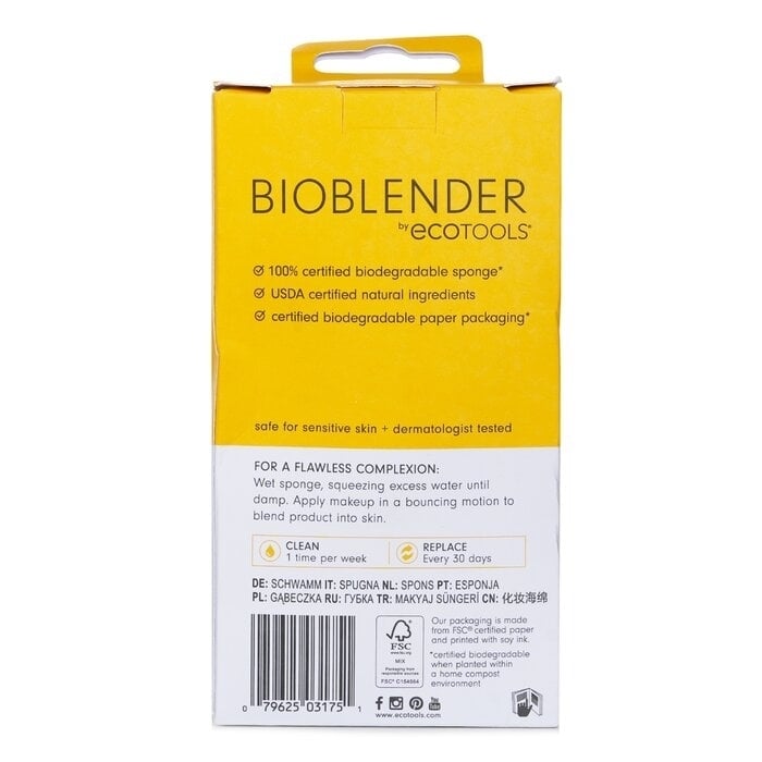 EcoTools - Bioblender Make Up Sponge(pcs) Image 3