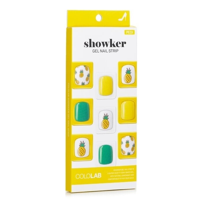 Cololab - Showker Gel Nail Strip CPA702 Aloha Pineapple(1pcs) Image 1