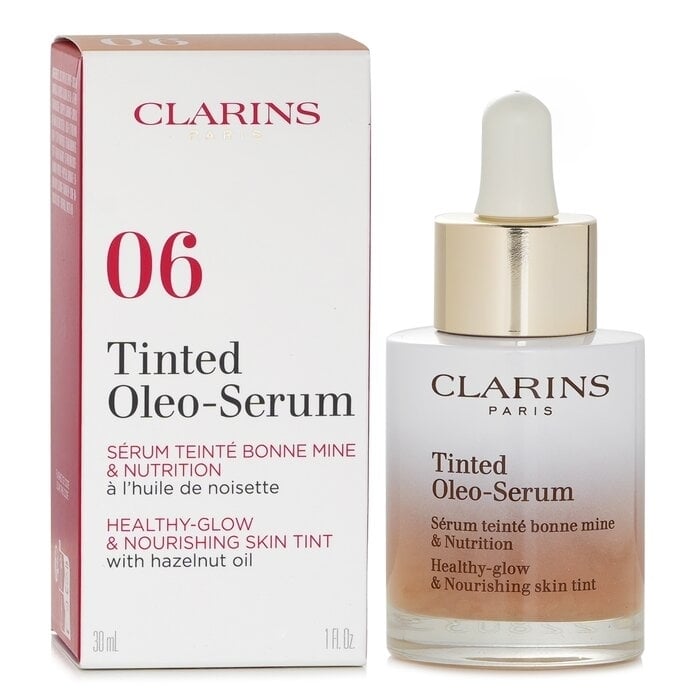 Clarins - Tinted Oleo Serum Healthy Glow and Nourishing Tint Liquid Foundation - 06(30ml/1oz) Image 1