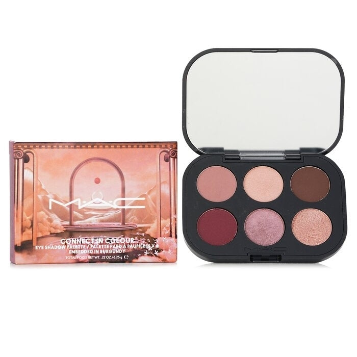 MAC - Connect In Colour Eye Shadow Palette (6x Eyeshadow) - Embedded In Burgundy(6.25g/0.22oz) Image 2