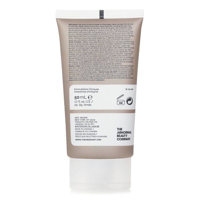 The Ordinary - Salicylic Acid 2% Masque(50ml/1.7oz) Image 3