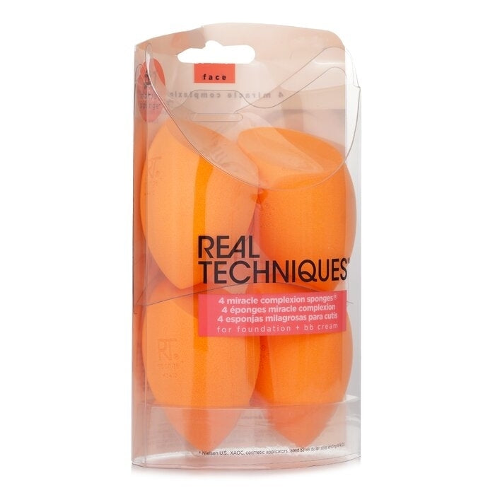 Real Techniques - 4 Miracle Complexion Sponges(set) Image 2